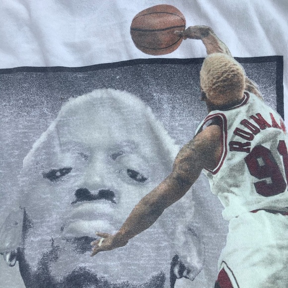 Dennis Rodman vintage tee shirt - Picture 6 of 8